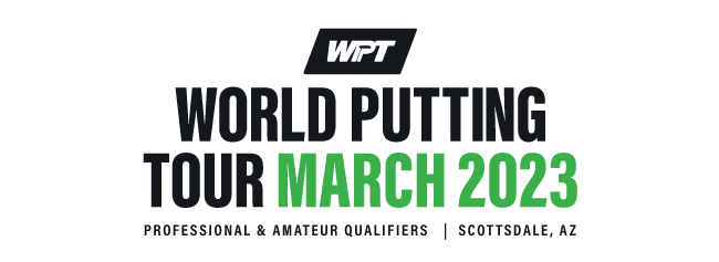 Putting World World Putting Tour March Qualifiers Logo