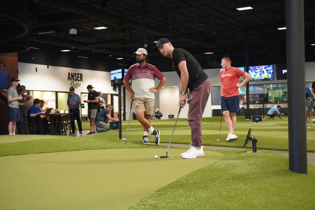 putting world, indoor putting facility, 18-hole course, 18-hole indoor putting course, indoor putting, competitive putting, putting near me